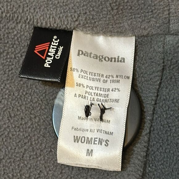 Patagonia Darya wind proof women’s polartec plaid jacket size M - Picture 9 of 13